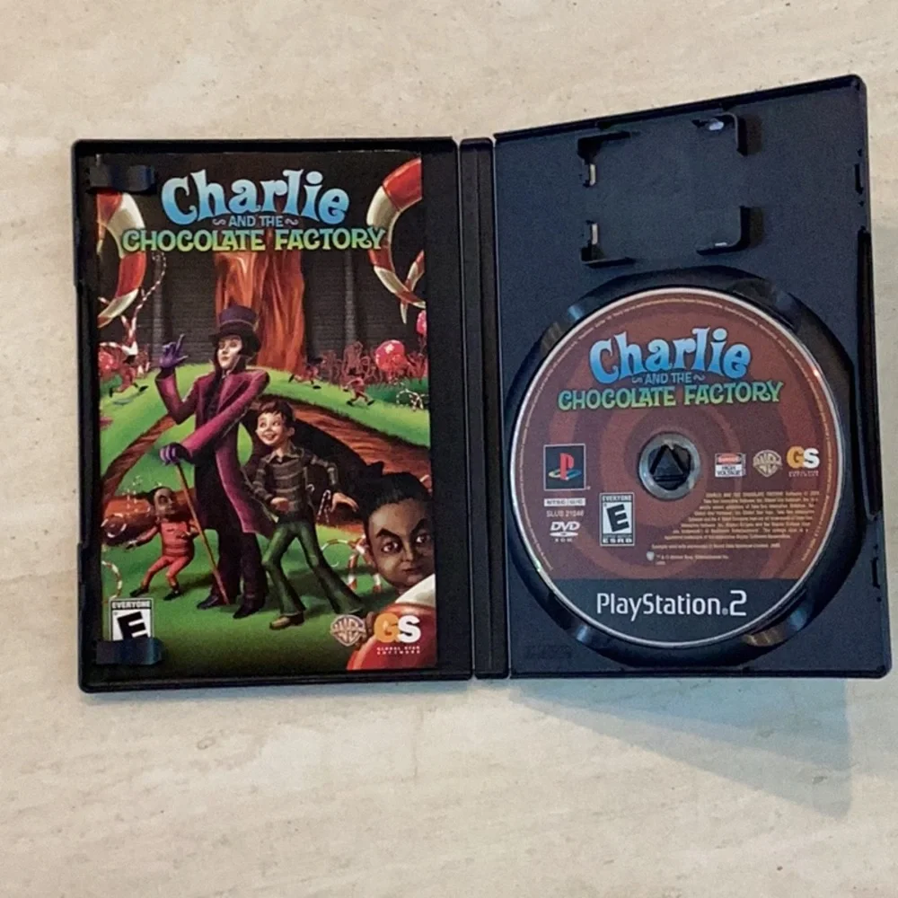 Charlie And The Chocolate Factory PlayStation 2 Game PS2 CIB Tested